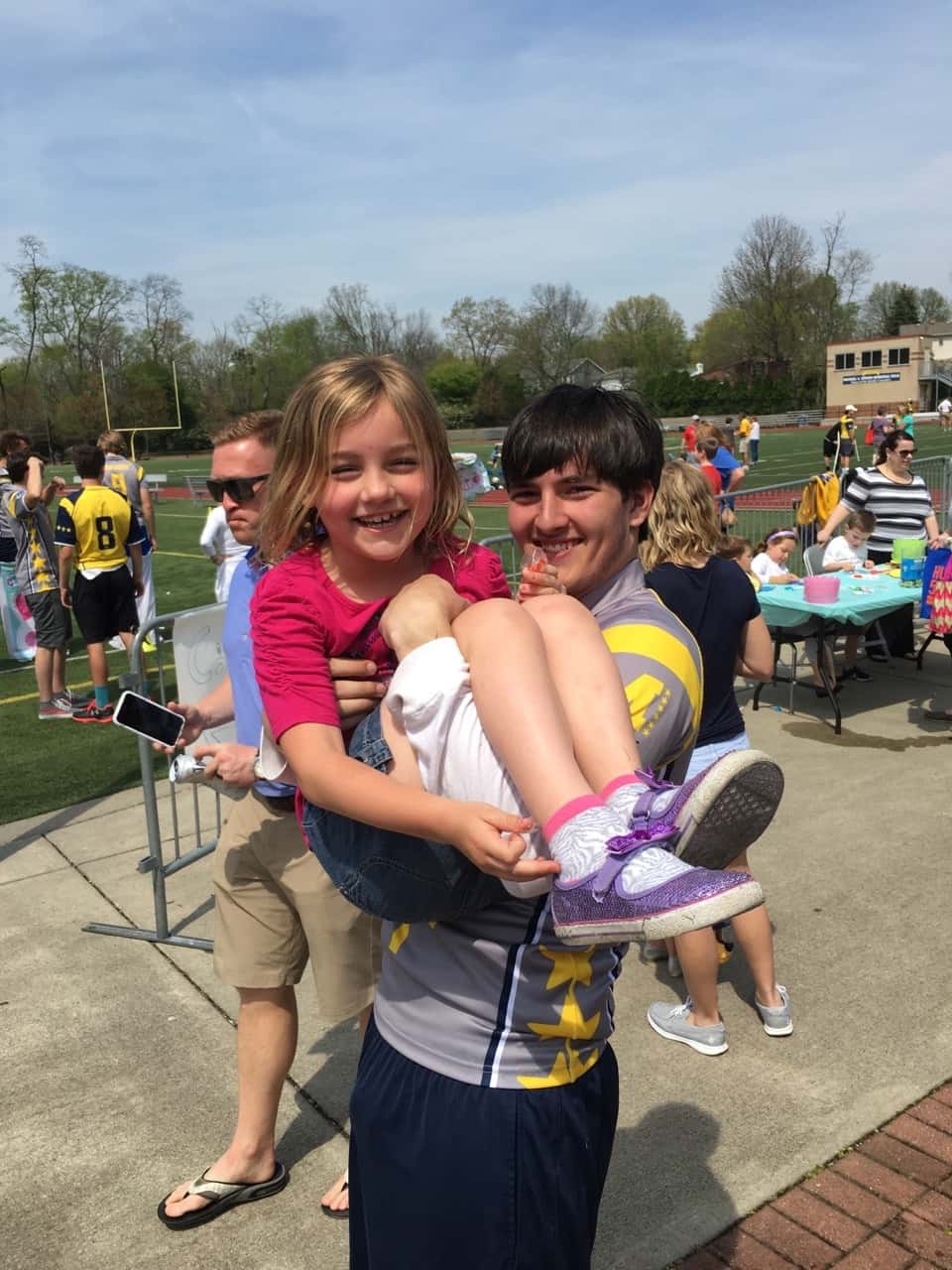 Two egg scrambles plus two family meals plus one scavenger hunt plus three very happy girls equals a very happy Easter weekend.