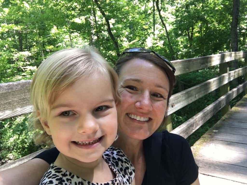 Girl date #1: This summer, two girls get to spend their Thursday with Grandma and Grandpa Moose while one girl goes on an adventure with me. Gwen and I spent the morning hiking at Sharon Woods while Abby and Josie had fun with their grandparents at the Zoo.