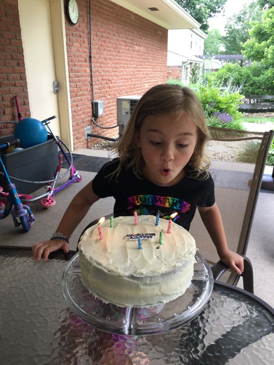 Our biggest Harry Potter fan turned 7 today!