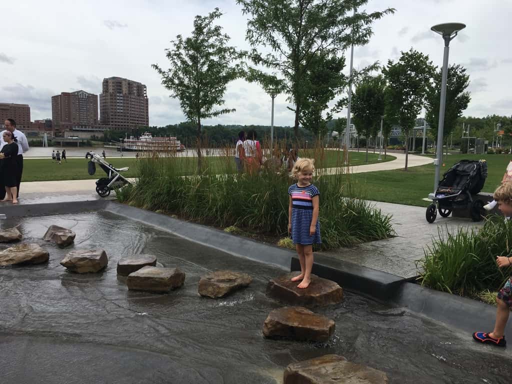 Girl date #3: After hearing about Josie’s fun experience at the Contemporary Arts Center, Gwen wanted to go too! Her unique ideas were to ride the street car and eat lunch at Skyline. I’m not sure how we managed to avoid it for so long, but this was actually Gwen’s first time eating her favorite food at the restaurant.