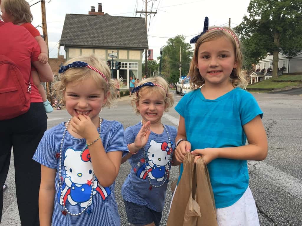 July 3rd fun: Blue Ash Nature Park in the afternoon , and then the Madeira Independence Day parade and fireworks that evening.