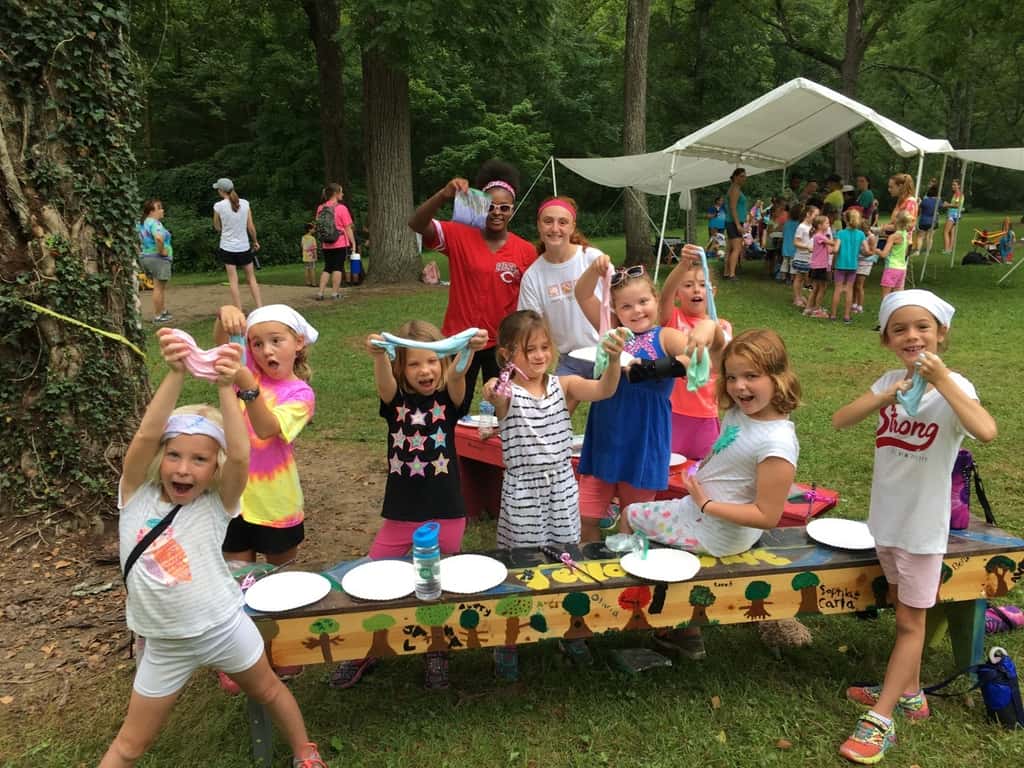 The weather was very HOT and it rained on Friday, but it was still a great week at Girl Scout camp. These girls were all “alive, alert, awake, enthusiastic” outdoor adventurers.