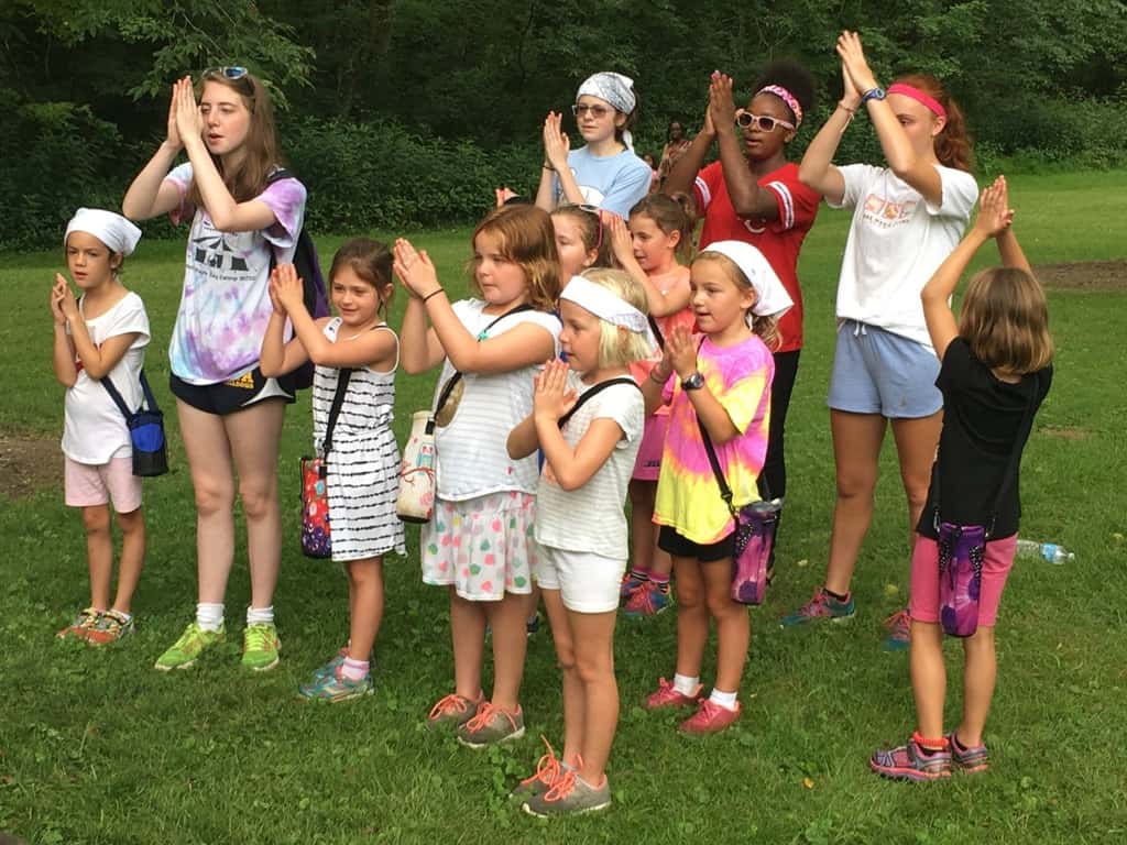 The weather was very HOT and it rained on Friday, but it was still a great week at Girl Scout camp. These girls were all “alive, alert, awake, enthusiastic” outdoor adventurers.