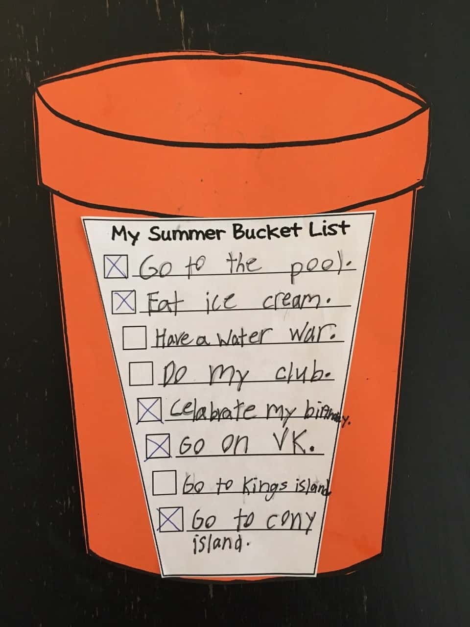 With just a few more weeks of summer vacation, Abby’s summer bucket list is complete! Abby “sort of” liked roller coasters, but loved water slides, even crazy ones that freaked her mama out!