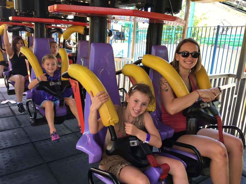 With just a few more weeks of summer vacation, Abby’s summer bucket list is complete! Abby “sort of” liked roller coasters, but loved water slides, even crazy ones that freaked her mama out!