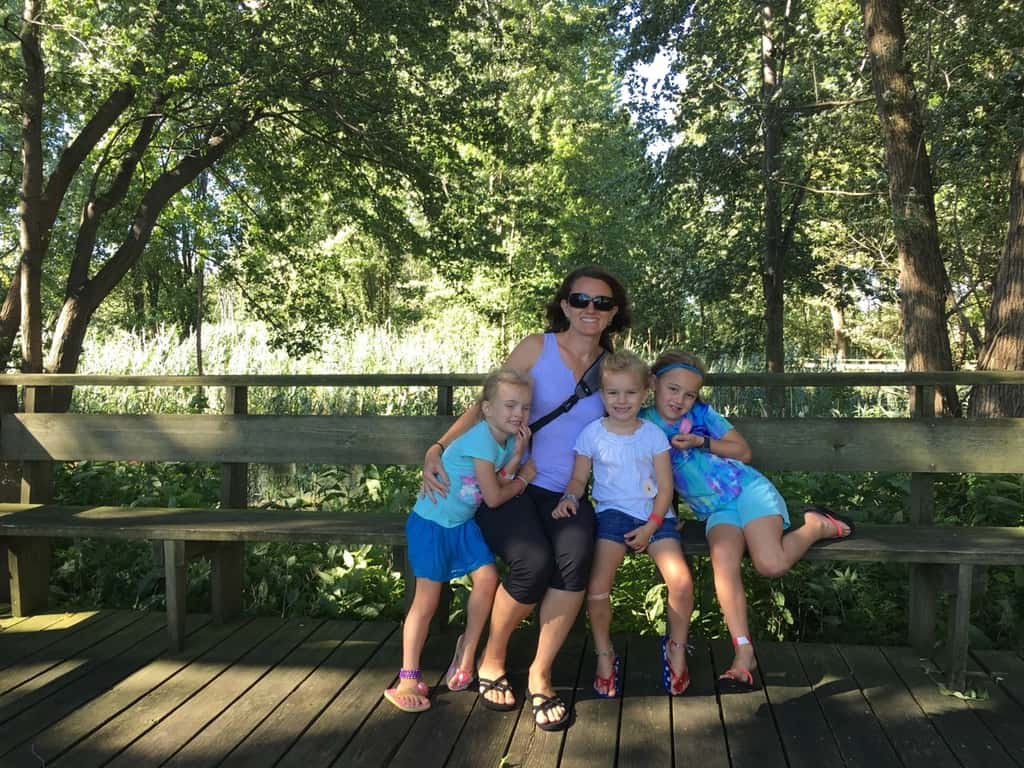 I asked the girls what their favorite part of today was and Josie said that she enjoyed collecting shells, Gwen liked roasting S'mores, and Abby was a big fan of the hot tub.