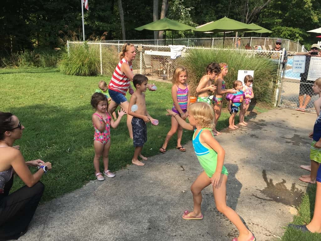 The water was freezing, but still we swam, devoured delicious pizza and ice cream, and had a great last hurrah at the pool.