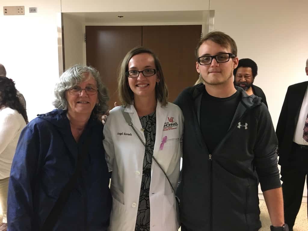 Angel already looks so professional.