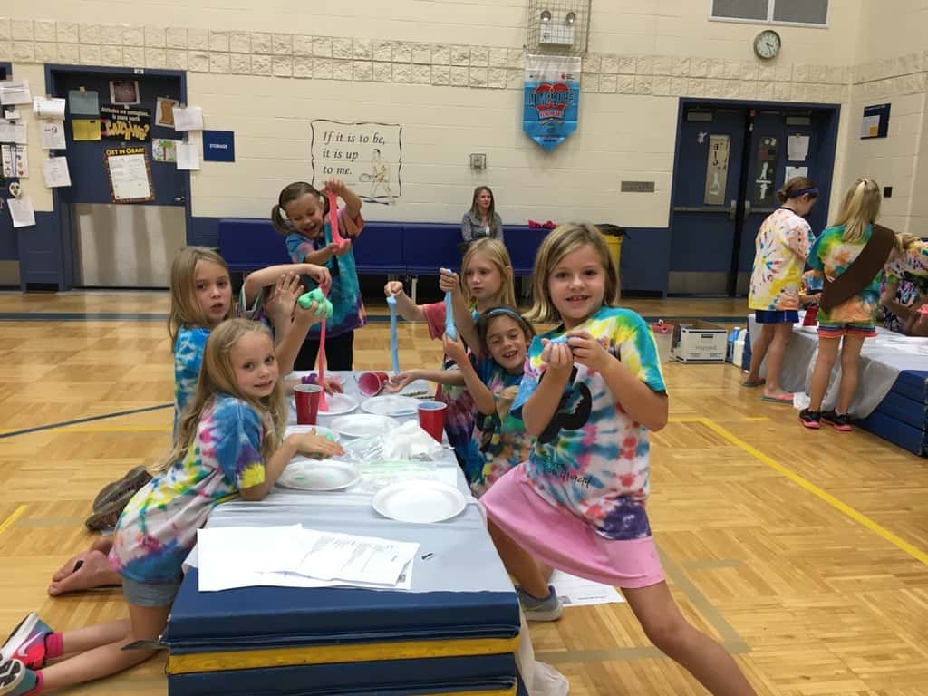 Home Scientist part 1 - making homemade ice cream, and experimenting with slime!