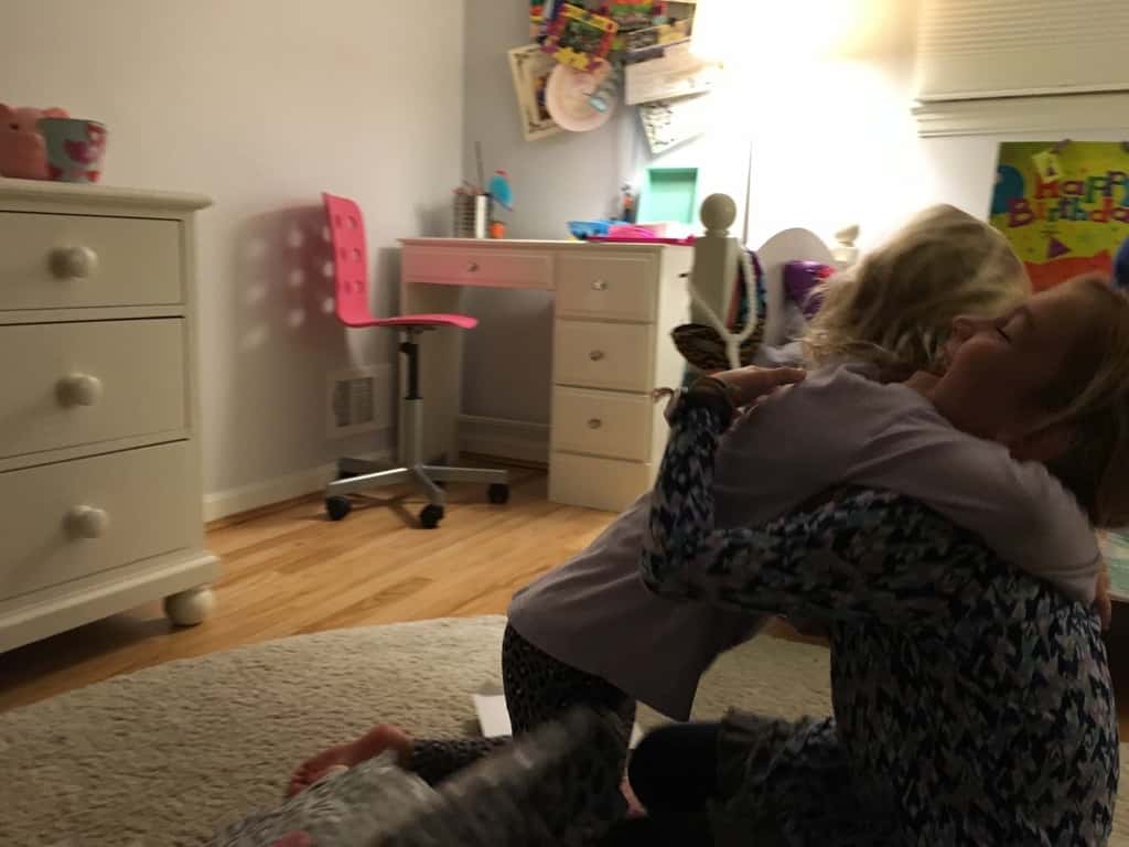 Five started with presents and ended with dinner at Dewey’s!