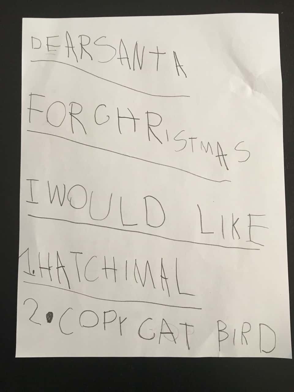 Letters to Santa