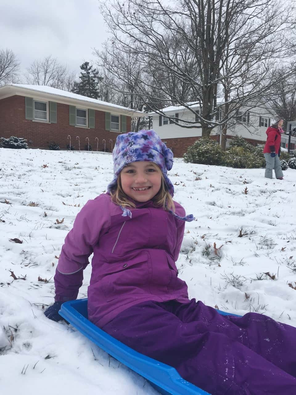 Brrr! Today was cold and snowy, but we made the most of it!