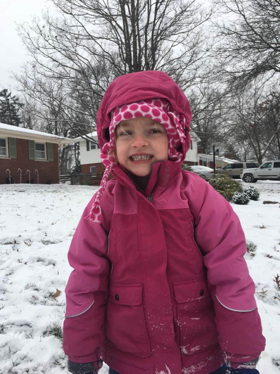 Brrr! Today was cold and snowy, but we made the most of it!