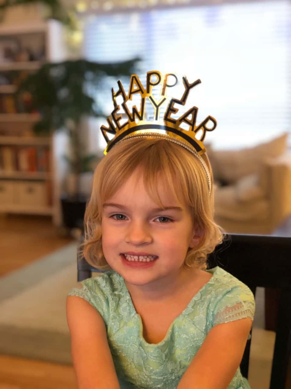 Abby was too busy concentrating on yet another game of Clue to give me a pose.