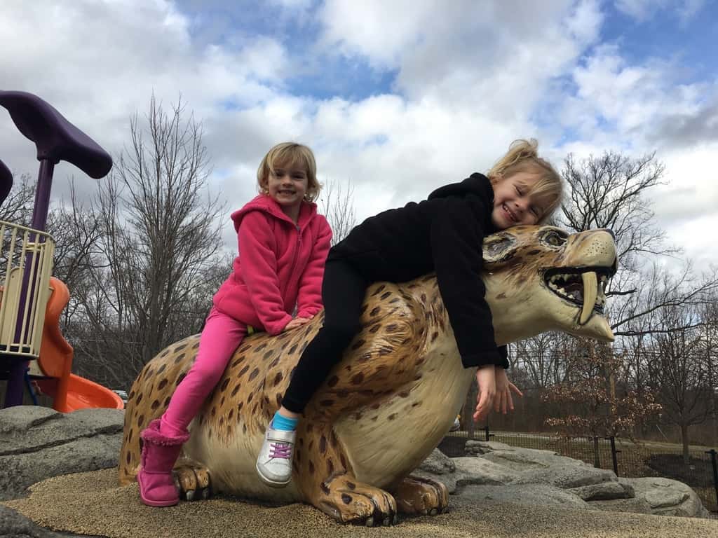 We enjoyed today’s 60 degree heatwave at the “best park ever!”