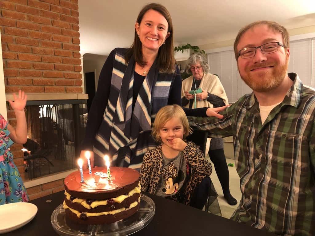 It’s a good birthday celebration weekend when it includes a sombrero, a family dinner, and a chocolate cherry cake!