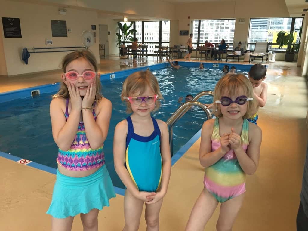 We had to drive through a snowstorm, but we found nicer weather (and Auntie Clara) in Chicago! We visited the Lincoln Park Zoo, enjoyed a Shake Shack burger, and had a fun time swimming. Not bad for day one!