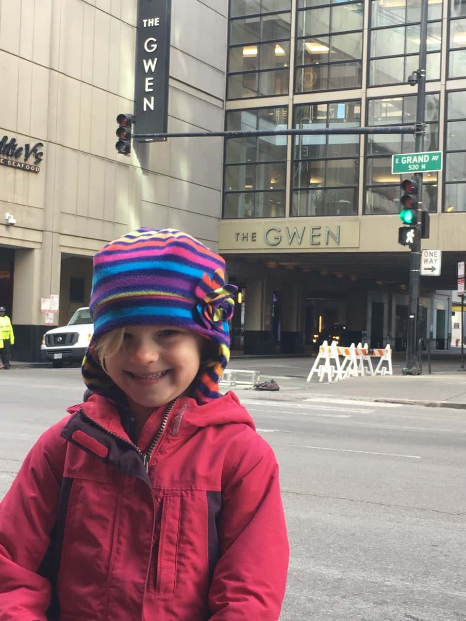 We also loved riding the free trolley to Navy Pier, taking a crazy high ride on the ferris wheel, and cruising around Lake Michigan. Some sister time walking from the Magnificent Mile to the Bean was fun too. John and the girls enjoyed their Chipotle picnic.