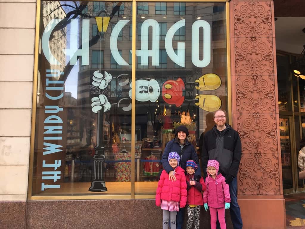 The most liked part of our morning walk along the Magnificent Mile was the stop at Dylan’s Candy Bar.