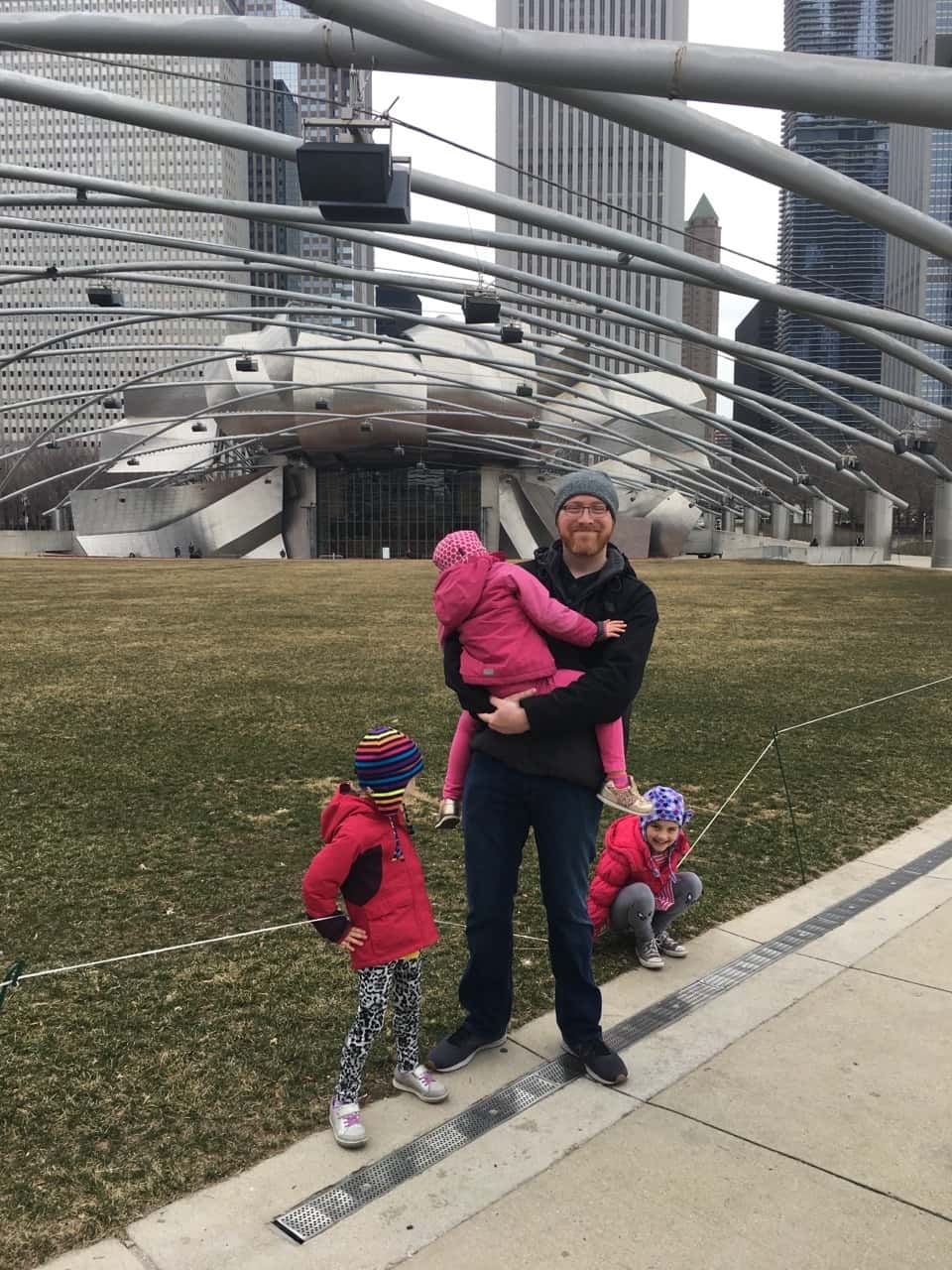 The smiles on their faces while playing at Maggie Daley Park were priceless.