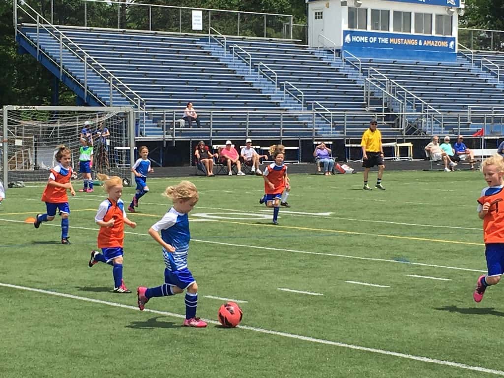 Another final game of the season. This one was particularly fun, and not just because of the storm at the end. Their team played the same team that they played for their first game of the season. This time they understood how to play and only lost by three points. It was a fun one to watch!