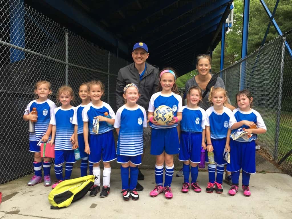 Another final game of the season. This one was particularly fun, and not just because of the storm at the end. Their team played the same team that they played for their first game of the season. This time they understood how to play and only lost by three points. It was a fun one to watch!