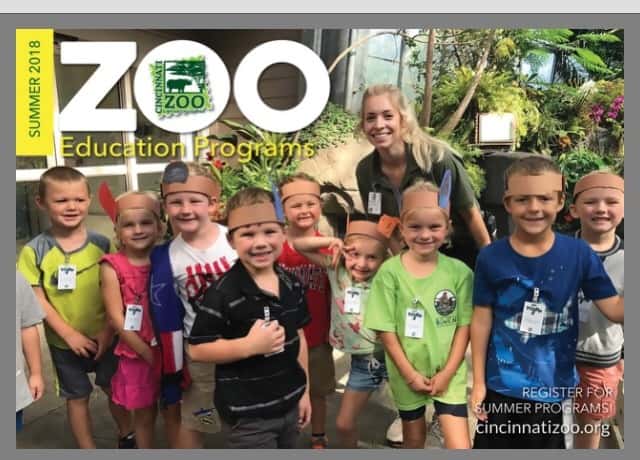 Look who made the cover of the Zoo’s summer education program guide!