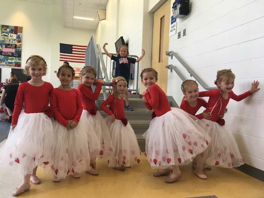 Gwen and Josie’s dance recital