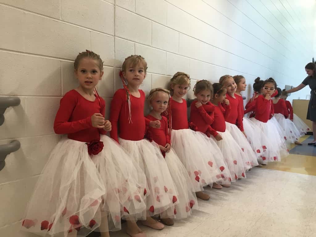 Gwen and Josie’s dance recital