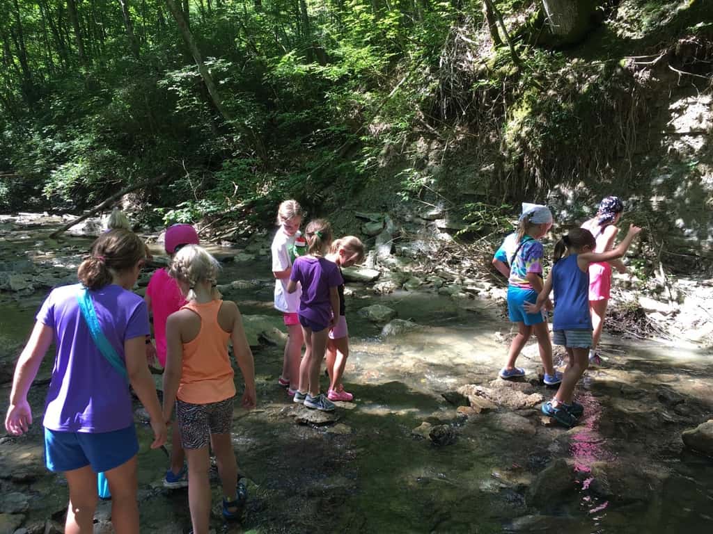 What a fun experience! Our Girl Scout troop had a blast at the Troop Adventure Camp sampler at Camp Stonybrook. They made a craft, hiked, played in the creek at the clay wall, swam, sang camp songs, made s’mores, created and performed a skit, played games, and some even stayed over night for even more fun. Sounds like they’re already making plans for us to do it again next year!