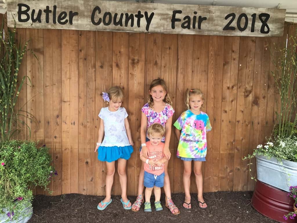 These “some pig” fans enjoyed their first time at a fair.