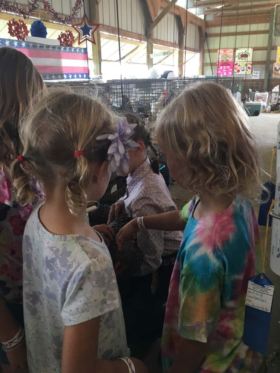 These “some pig” fans enjoyed their first time at a fair.