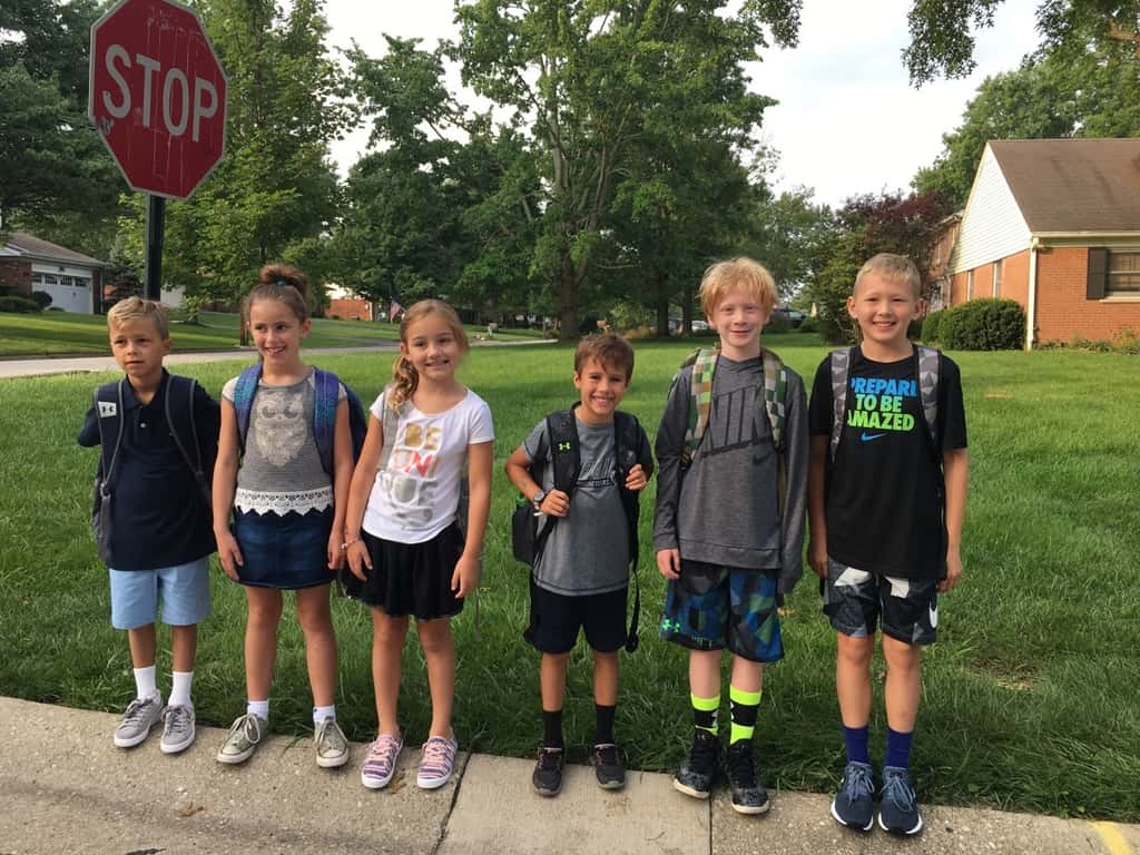 First day of 3rd grade