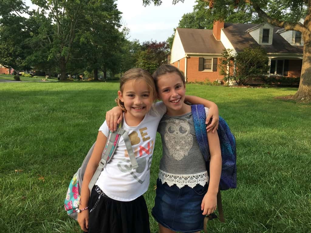 First day of 3rd grade
