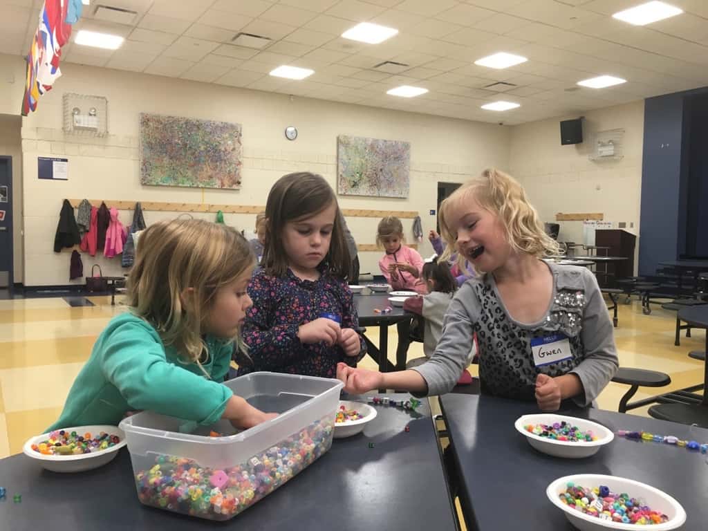 Gwen and Josie are now officially Girl Scouts too!