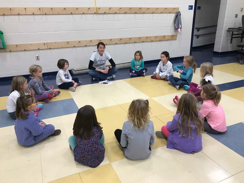 Gwen and Josie are now officially Girl Scouts too!