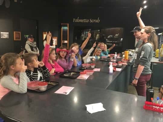 We slept with the manatees!