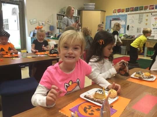 Classroom Halloween parties, a birthday brunch, and trick-or-treating