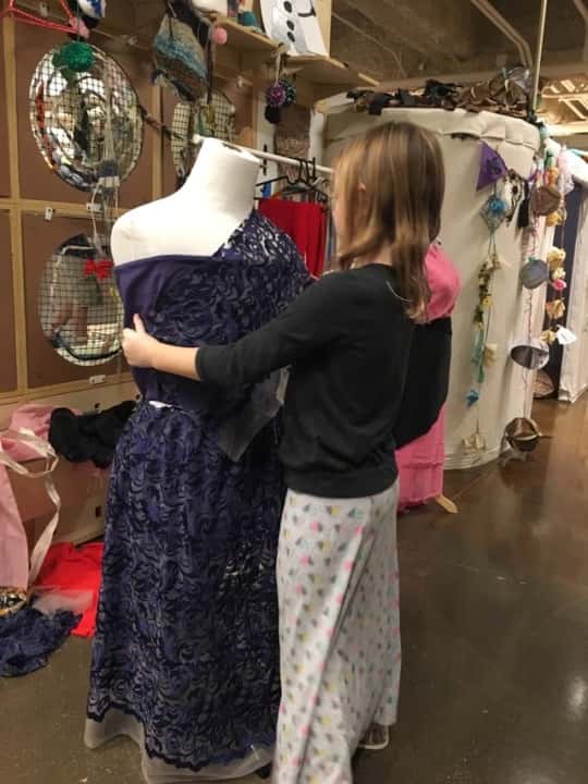 After a long closure for renovations, it’s finally open again! The girls were so happy!