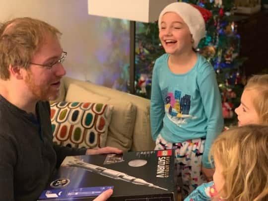 Christmas morning 2018