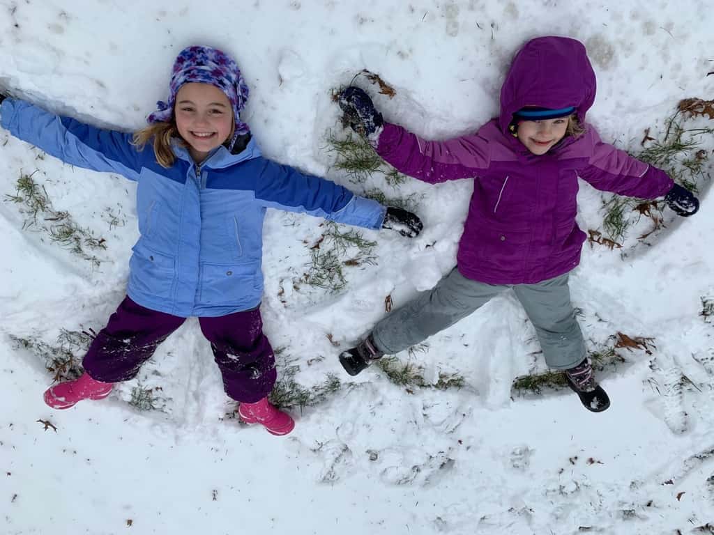 First snow of the year: a fun afternoon!
