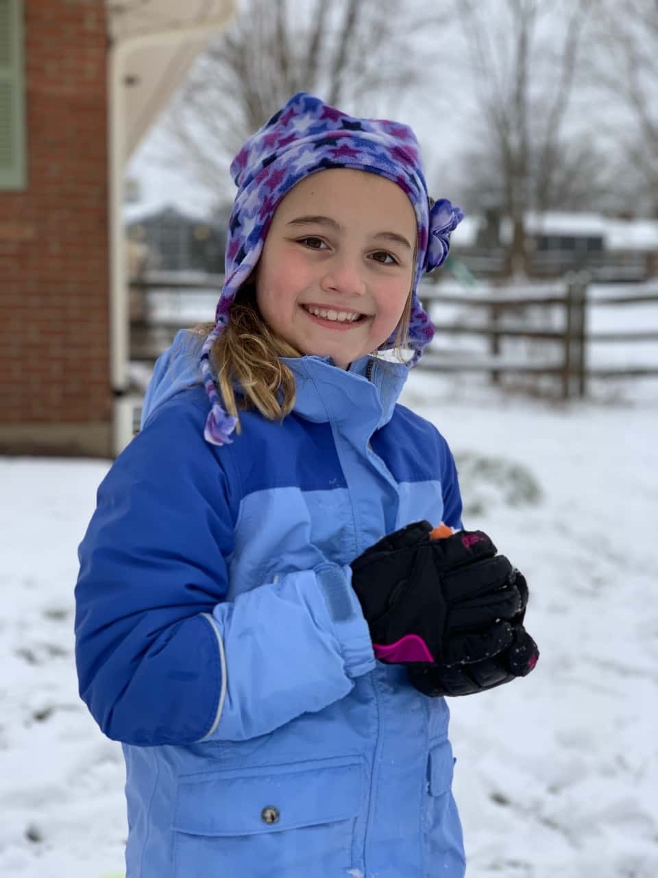 First snow of the year: a fun afternoon!