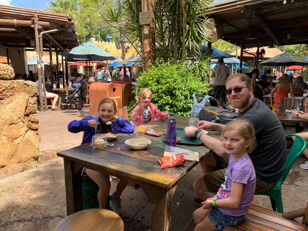 We had a great day at Animal Kingdom! These photos were some highlights from Discovery Island and Africa. We especially loved the African safari and food, the Lion King show, and the Nature Explorerer scavenger hunt!