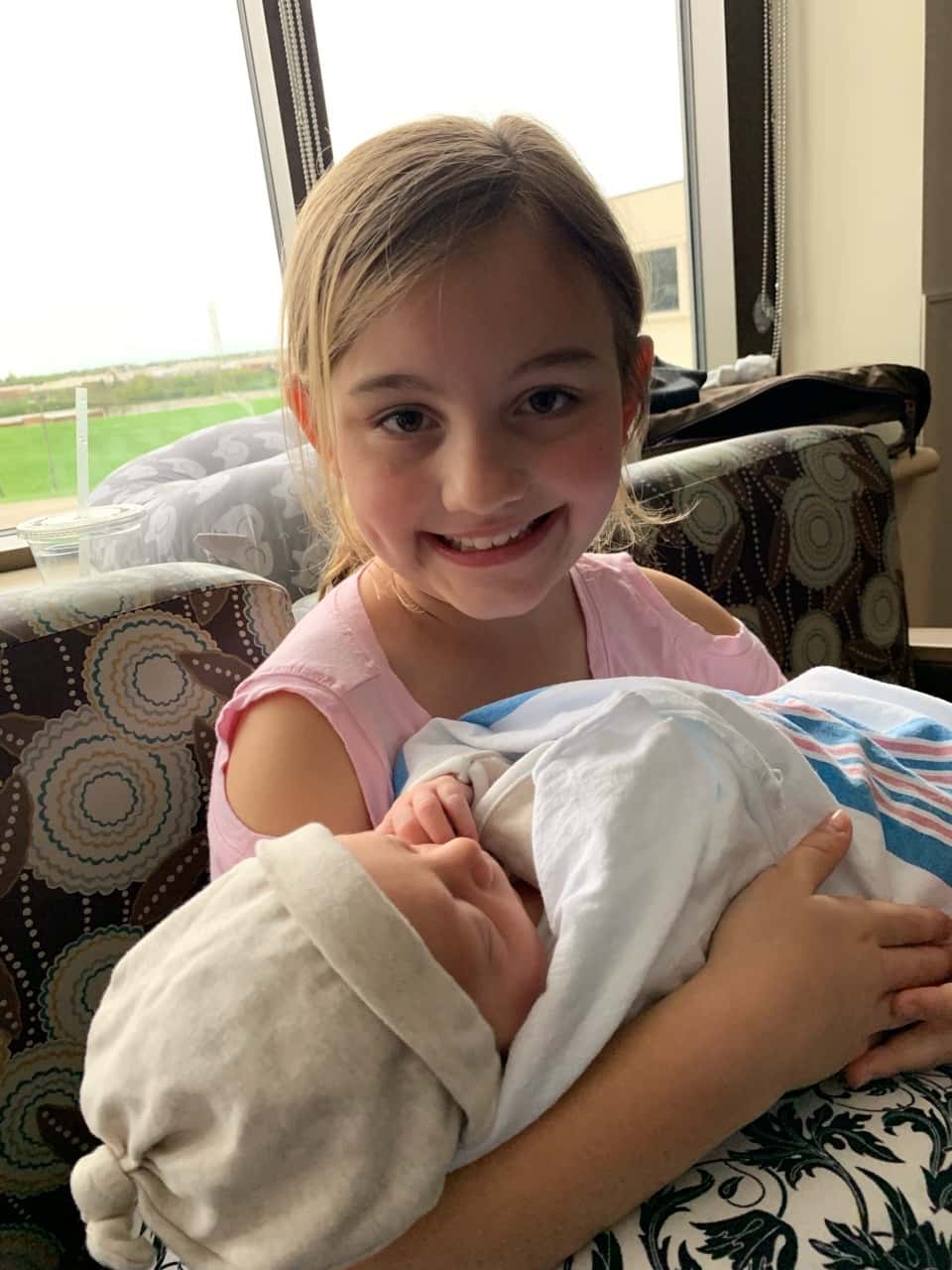 So happy we got the chance to meet our newest family member today. So cute and healthy. He just doesn’t have a name yet!