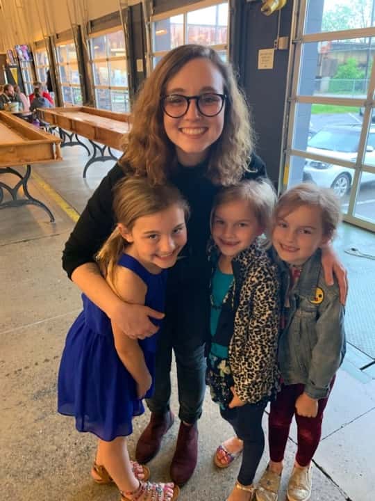 A graduate with a job! We’re all so proud of Clara!