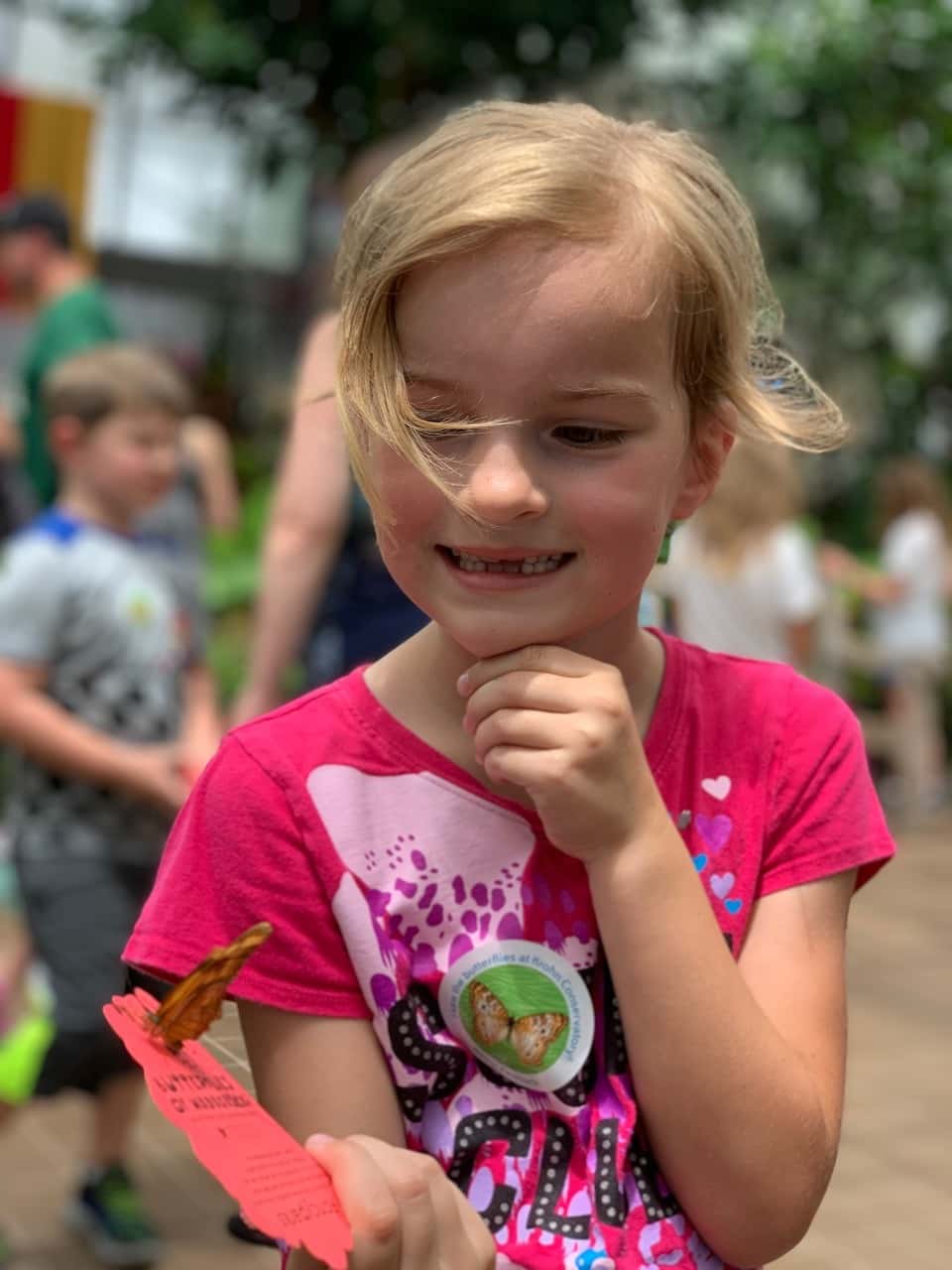 Summer adventure list: Krohn Conservatory butterfly show!