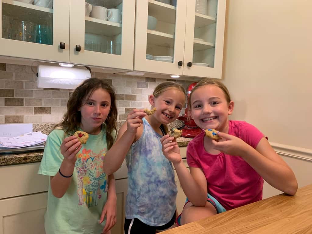 After many weeks of asking “when,” we finally had a playdate with some friends from kindergarten.