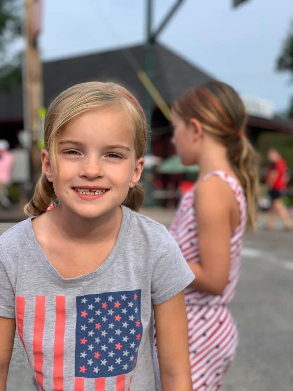 Always fun, but this year’s parade viewing was especially fun - new location and lots of friends!