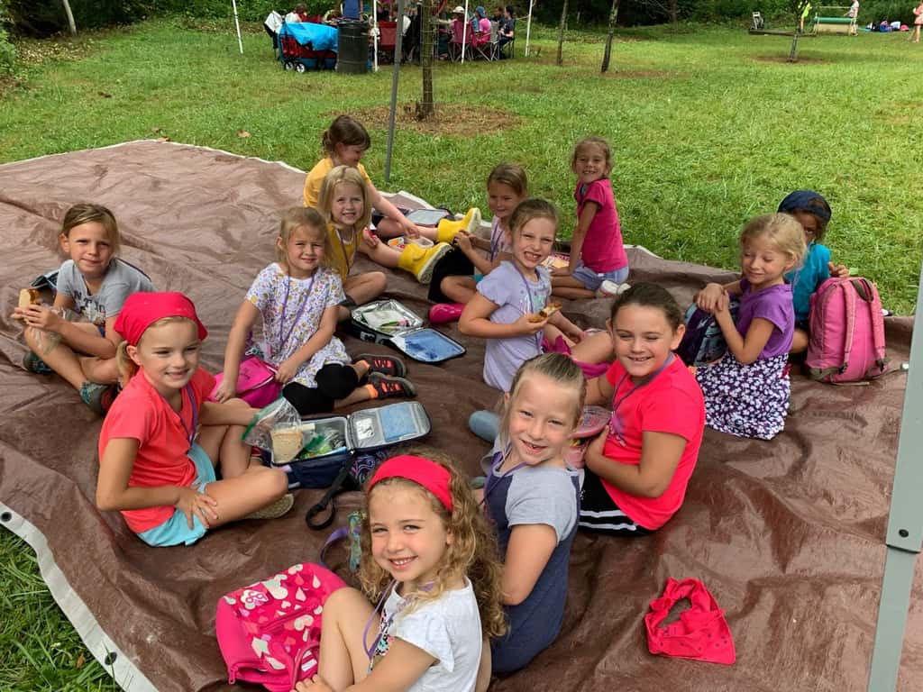 We had an adventure today! It was a very wet and stormy day, but still a pretty good day at Girl Scout camp. The best part? Our guest speaker and her message: “work hard, study hard, don’t be afraid to fail.”