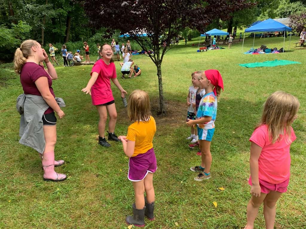 We had an adventure today! It was a very wet and stormy day, but still a pretty good day at Girl Scout camp. The best part? Our guest speaker and her message: “work hard, study hard, don’t be afraid to fail.”